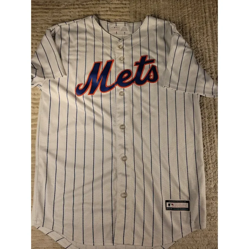 Pete Alonso New York Mets Jersey Baseball MLB Youth Large Boys Kids Children